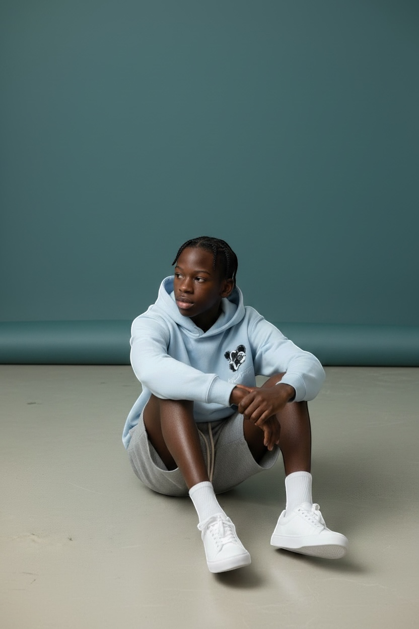 Essential Boxy Heavyweight Drop-Shoulder Hoodie